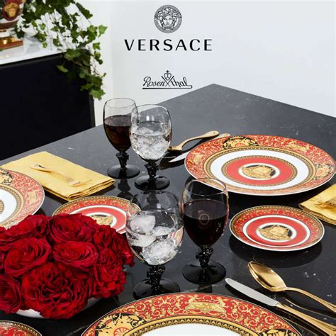 medusa rosenthal versace red|versace dinnerware set costco.